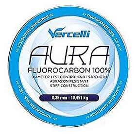 Vercelli Aura 50 M Fluorocarbon Durchsichtig 0.450 mm