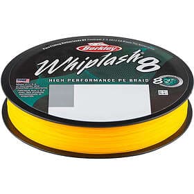 Berkley Whiplash 8 150 M Braided Line Gul 0.080 mm