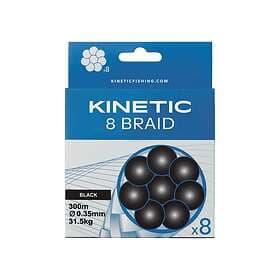 Kinetic Cyber 8 Braided Line 300 M Svart 0.300 mm