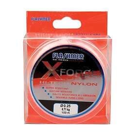 Flashmer X Force Monofilament 300 M Röd 0.500 mm