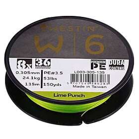 Westin W6 8 1500 M Braided Line Durchsichtig 0.128 mm