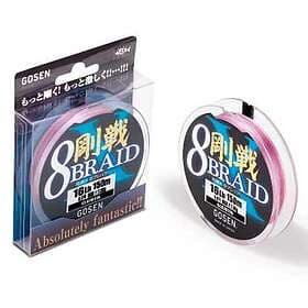 Gosen X8 Braided Line 150 M Rosa 0.200 mm