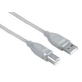 Hama 1 Star USB A - USB B 2.0 1.8m