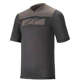 AlpineStars Drop 4 Short Sleeve Jersey Black/Gray (Men's)