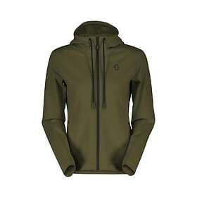 Scott Fritidströja Hoody Dam Tech Zip fir green XS