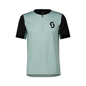 Scott Cycling Jersey Trail Vertic Zip SS mineral green/black S