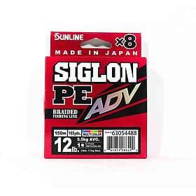 Sunline Siglon PE ADV (x8) 150m Multi Color 5.45kg/12LB 0.171mm
