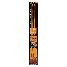 Fox Edges Curve Short Fluoro D-Rig 4 20lb Illusion (2-pack)