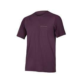 Endura Cycling Jersey GV500 Foyle T Aubergine M