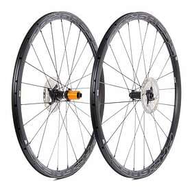 Progress Sonic Cl Disc Tubeless Road Wheel Set Svart 12 x 100 / 12 x 142 mm / Sr