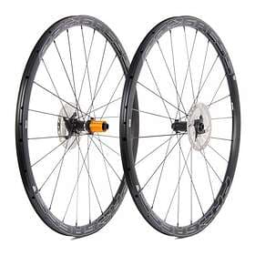 Progress Sonic Disc Tubeless Road Wheel Set Svart 12 x 100 / 12 x 142 mm / Shima