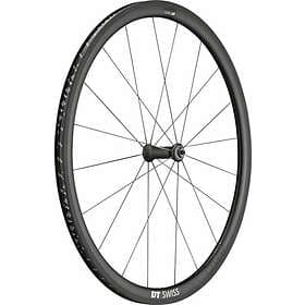 DT Swiss PRC 1400 Spline 35 Framhjul Svart, Clincher/TL, 658g