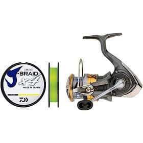 Daiwa 20 Laguna LT ink. J-Braid X4 YL 2500, 0.19mm