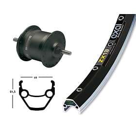Shimano Framhjul 26" med dynamo