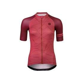 AGU Velo Wave Kortärmad Jersey Red/Rosa X-Small