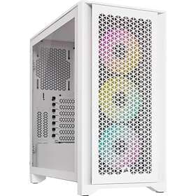 Corsair iCUE 4000D Airflow RGB (White/Transparent)