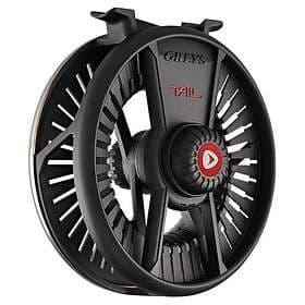 Greys Tail Aw Fly Flyfishing Reel Svart Line 7 / 8