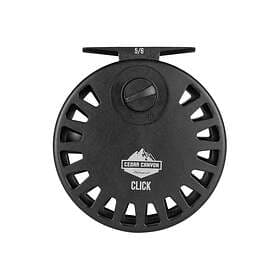 Shakespeare Cedar Canyon Click Flyfishing Reel Silver 56