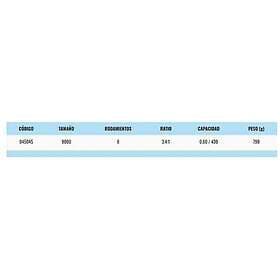 Zunzun Ld Trolling Reel Svart 9000