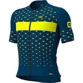 Alé Cycling Prr Stars Short Sleeve Jersey Blå S Man