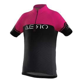 Bicycle Line Aero S2 Short Sleeve Jersey Svart,Rosa 140 cm Pojke