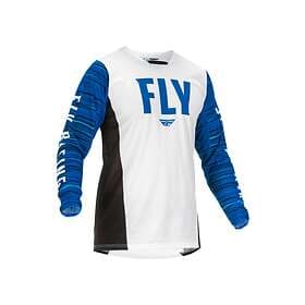 Fly Racing Kinetic Wave T-shirt Vit XL Man