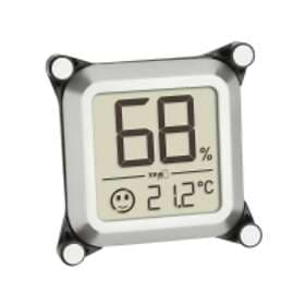 TFA Dostmann Humidore Termo- /hygrometer Sølv