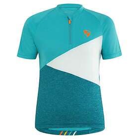 Ziener Nacis Youth Short Sleeve Jersey Blå 12-13 Years Pojke