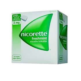 Nicorette Gum Freshmint 2mg 210pcs