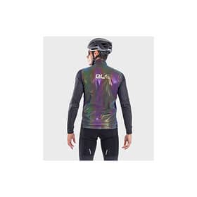 Alé Cycling Guscio Irdescent Reflective Vest Grå M Man