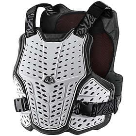Troy Lee Designs Rockfight Ce Flex Chest Protector Protective Vest Vit,Orange,Sv