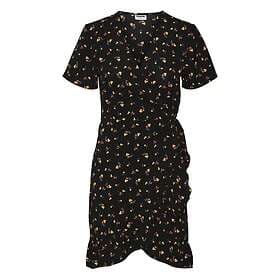 Noisy May Clara Bianca Short Sleeve Short Dress