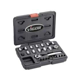 Vigor V5202 Set with toppnycklar 1/4 (6.3 mm)