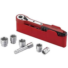 Teng Tools Tool Set 3/8 Square Shank Socket Set M3812N1