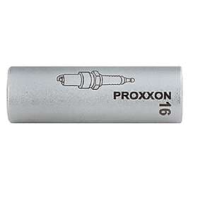 Proxxon Socket Wrench for 1.27 cm / 1/2 Spark Plugs with Magnetic Insert, 16 mm