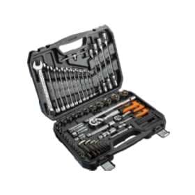 Neo Socket wrenches 1/4 &quot , 1/2&quot , 77-piece set, CrV