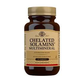 Solgar Chelated Solamins Multimineral 90 Tablets