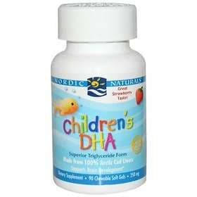 Nordic Naturals Childrens DHA 250mg 90 Capsules