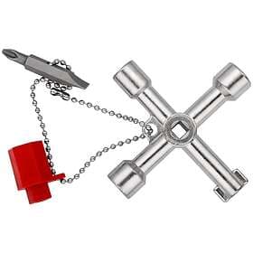 Knipex Multifunction key for control cabinets (001103)