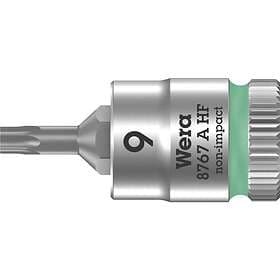 Wera 8767 A 05003361001 Sexkantsuttag (TX) Toppnyckeluttag T 9 1/4 (6.3 mm)