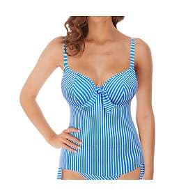 Freya Beach Hut Blue Moon Uw Non Padded Plunge Tankini Blå Kvinna