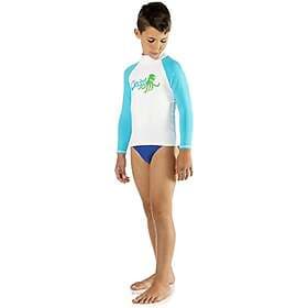 Cressi Rash Guard Long Sleeve T-shirt Vit,Blå 1