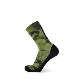 Mons Royale Socks Atlas Crew Sock Digital Unisex Green/Svart M