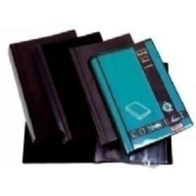 Q-Connect A4 40-Pocket Presentation Display Book Black