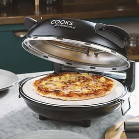 Cooks Proffessional Professional Electric Authentic Stone Baked Pizza Oven
