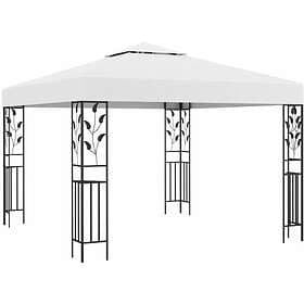 Be Basic Paviljong 3x3 m hvit 180g/m² Hvit