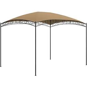 Be Basic Paviljong 3x4x2.65 m gråbrun 180g/m² Taupe