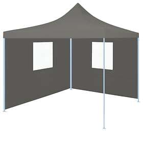 Be Basic Sammenleggbart festtelt popup m. 2 sidevegger 3x3m antrasitt