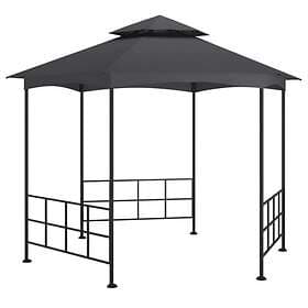 Be Basic Paviljong with side walls 3.1x2.7 m anthracite Anthracite gray