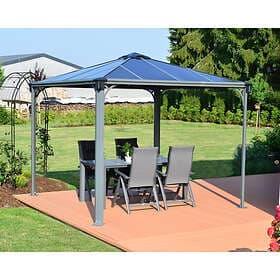 Palram Palermo Canopia Pavilion 3x3m Grey